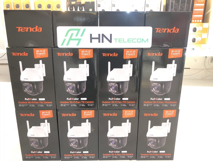 [HN Telecom] Siêu phẩm camera Tenda CH3-WCA kết nối wifi đến 100m