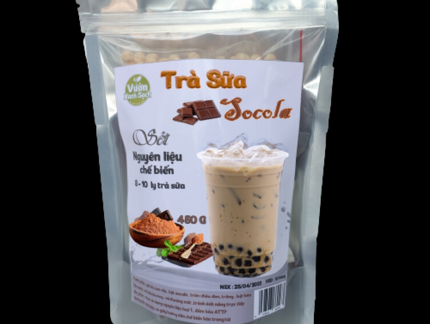 Set Trà Sữa Socola