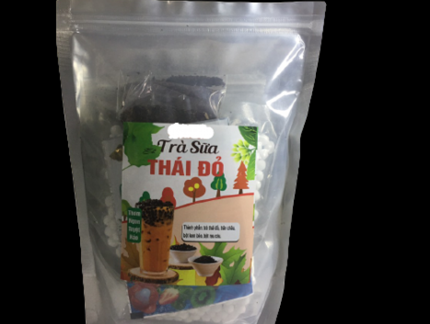 Set trà sữa thái đỏ