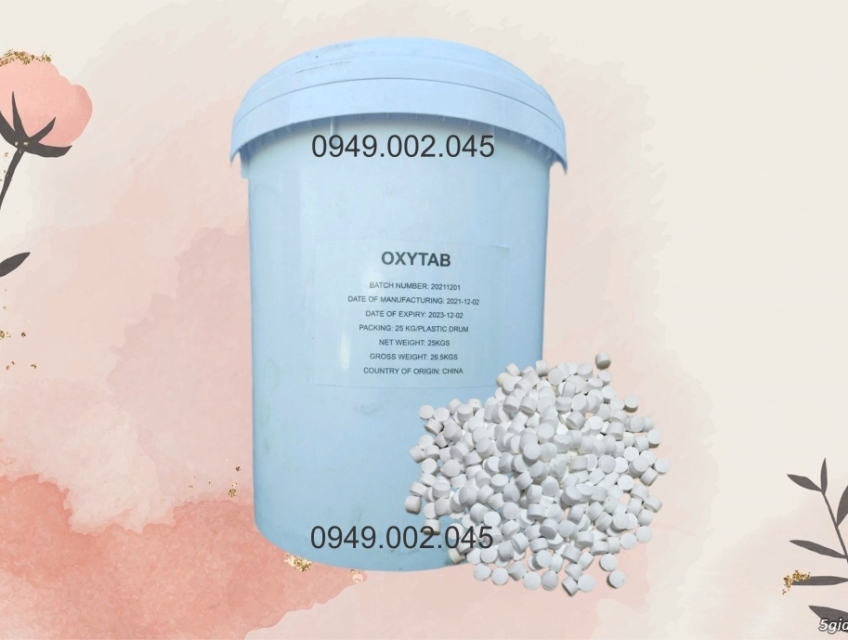 Sodium Percarbonate - Oxy bột, Oxy viên cho tôm cá