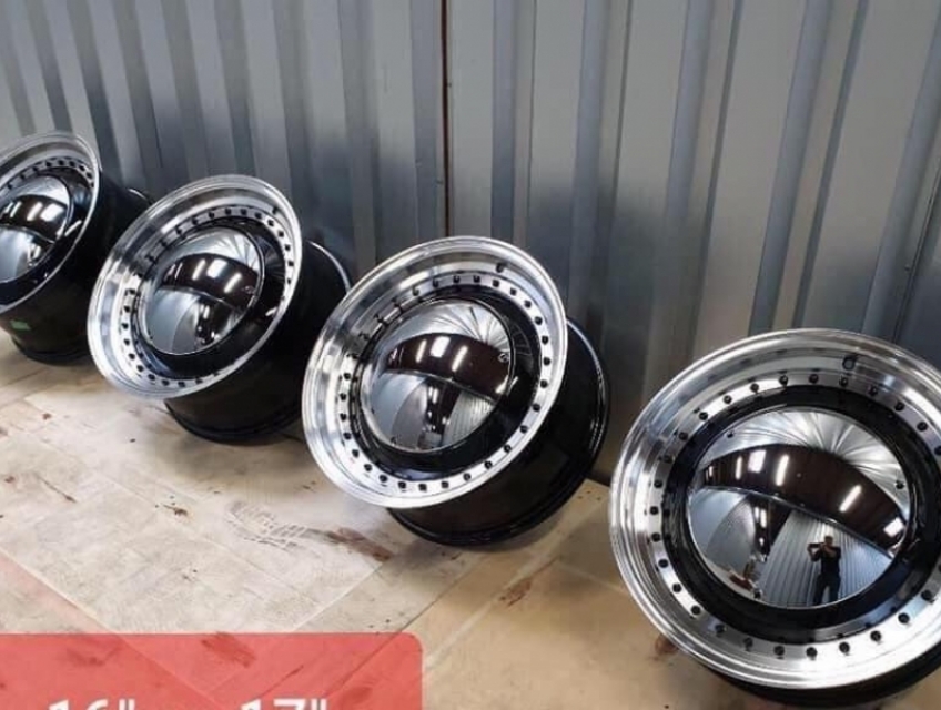 Mâm 14 inch gương cầu lồi độc lạ lắp vừa cho nhiều dòng xe