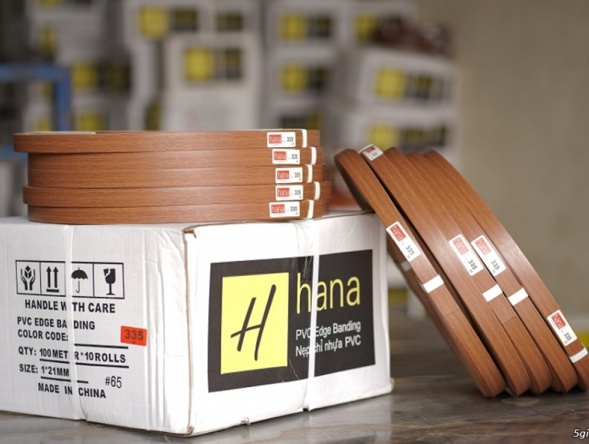 Nẹp chỉ nhựa PVC Hana 335