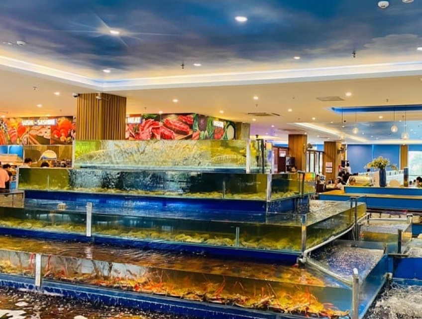 Buffet hải sản tươi sống không giới hạn tại HP3 Seafood