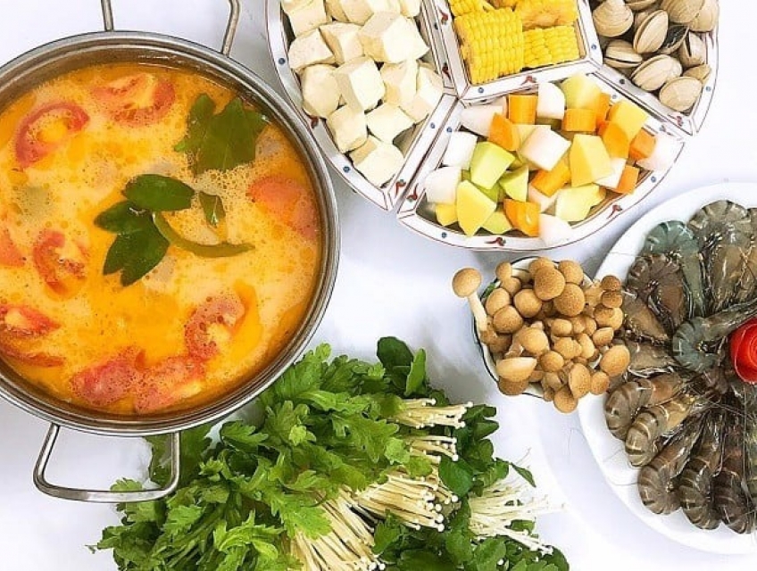 Lẩu thái thập cẩm quá dễ với Buffet hải sản Hải Phòng