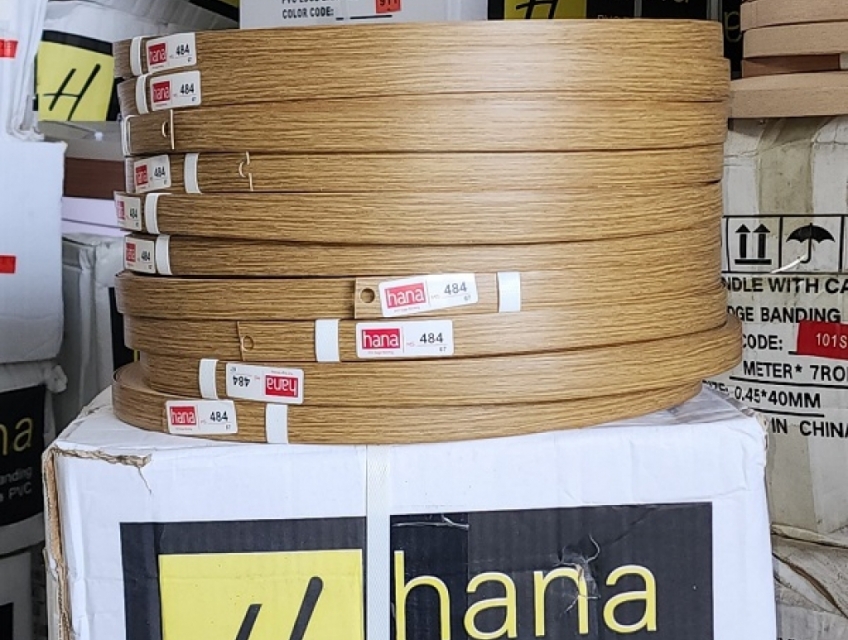 Nẹp chỉ nhựa PVC Hana - mã màu 484 (mới)