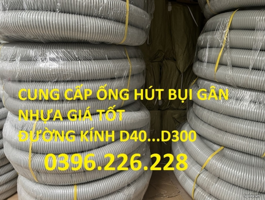 Những ứng dụng của hút bụi gân nhựa phi 200 -hàng có sẵn giá tốt.