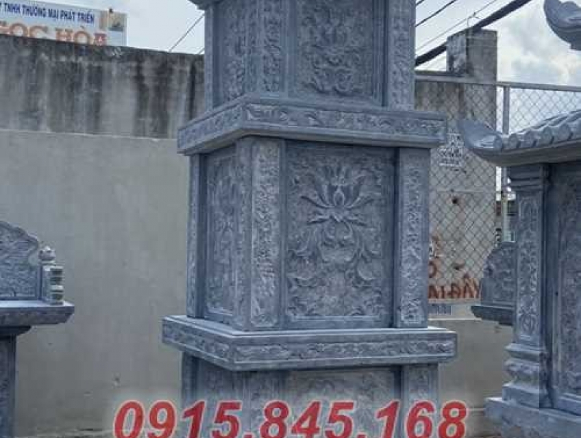 13 Tháp mộ sư để hài cốt đá đẹp bán Toàn Quốc