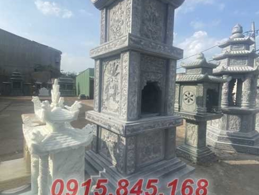 14 Tháp sư để hài cốt bằng đá đẹp Ninh Bình