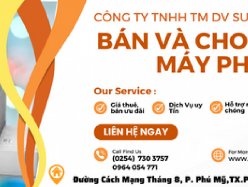 Dịch Vụ Bán, Cho Thuê, Sữa Chữa Máy photocopy