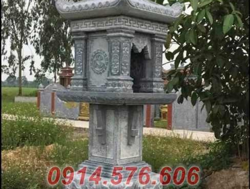 16 Ban bàn thờ sơn thần bằng đá đẹp bán Vĩnh Phúc