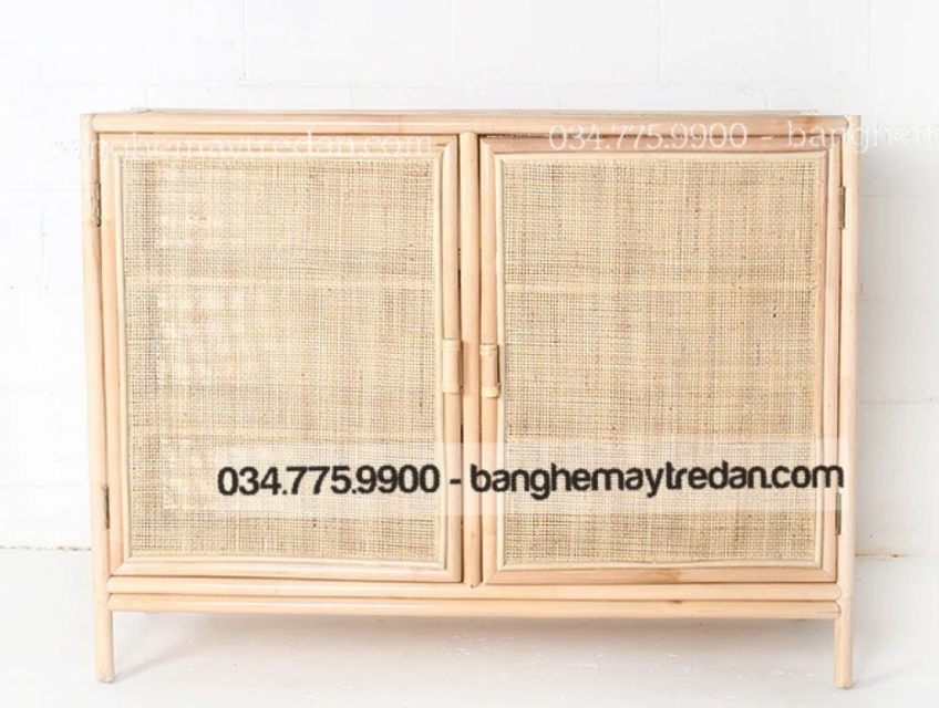 Tủ mây ốp lưới mây tiện lợi