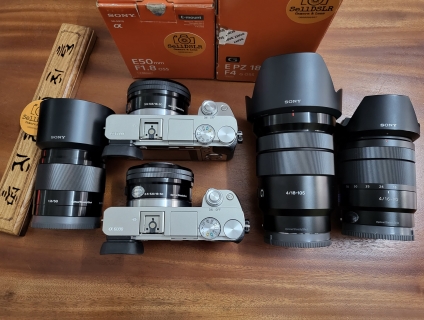 Sony A6000 + 16-50 OSS // Sel 18-105 F4 / Sel 50F1.8 / CZ 16-70 F4 T*