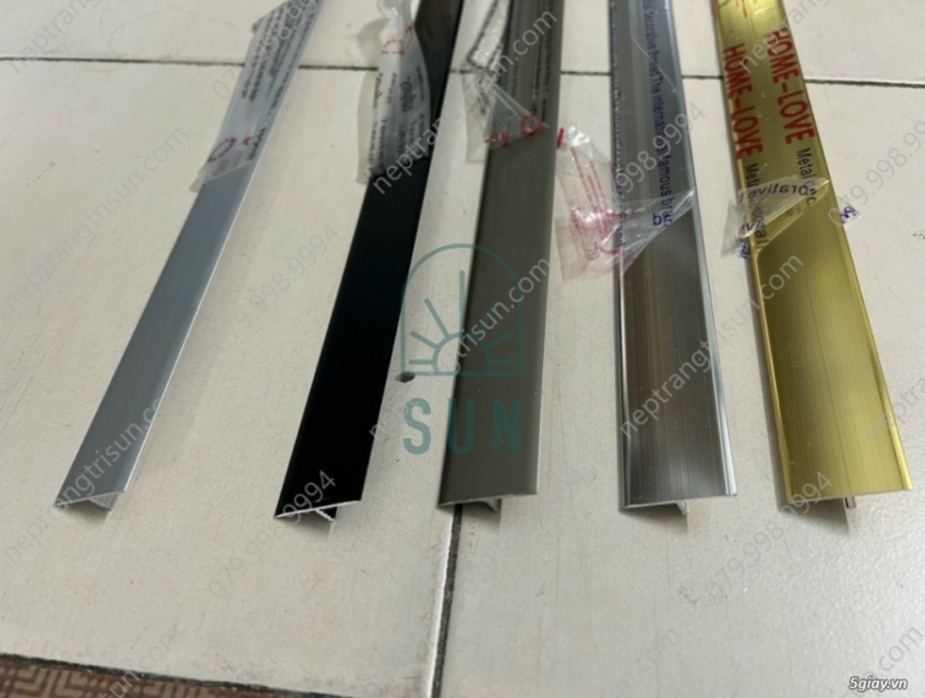 Nẹp T20 Trang Trí Nội Thất Bằng Hợp Kim Nhôm Bình Dương