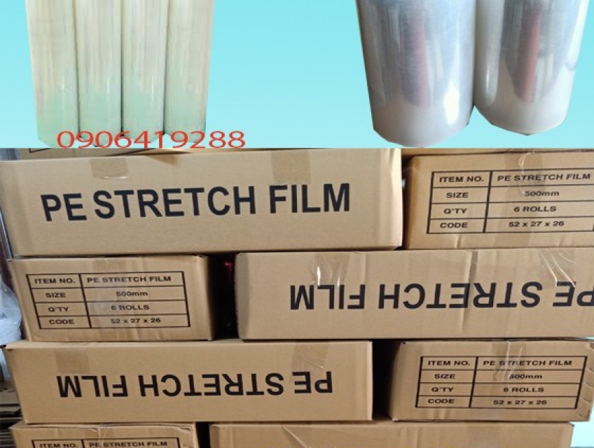 Tổng đại lý cung cấp màng pe quấn hàng giá rẻ