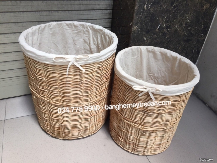 Khám phá sự tiện dụng của giỏ mây tre đan