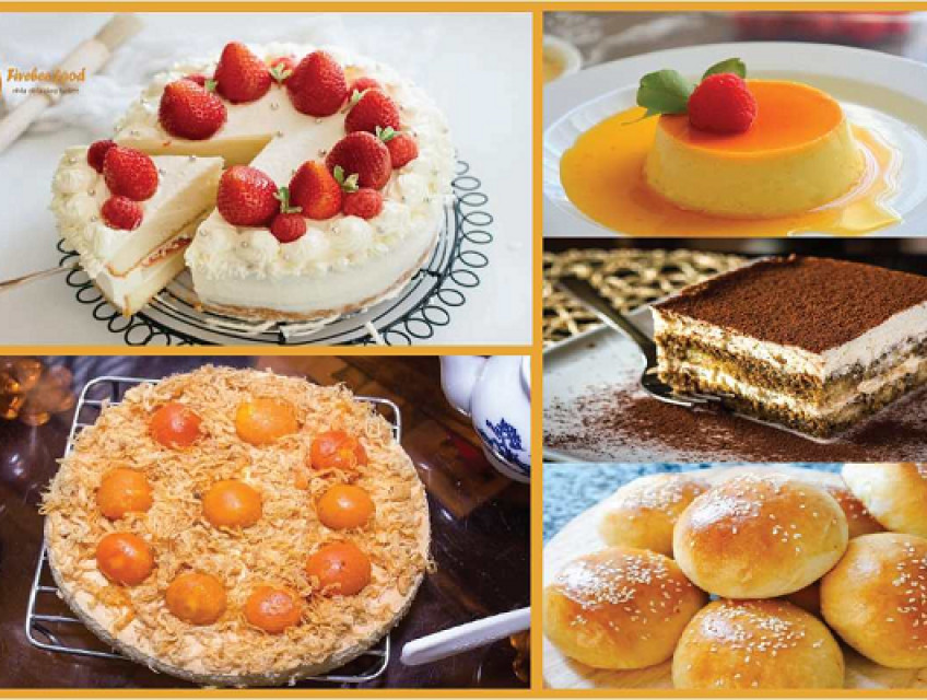 Top các loại bánh ngọt bạn không thể bỏ lỡ