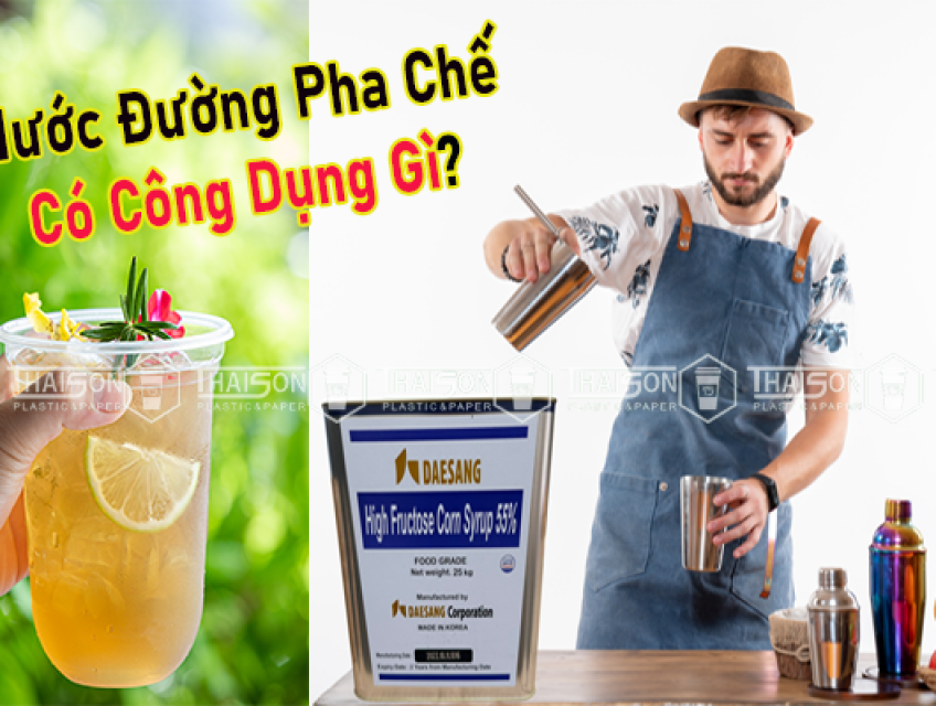 Nước Đường Hàn Quốc Daesang Cho Quán Kinh Doanh Trà Sữa Và Cà Phê