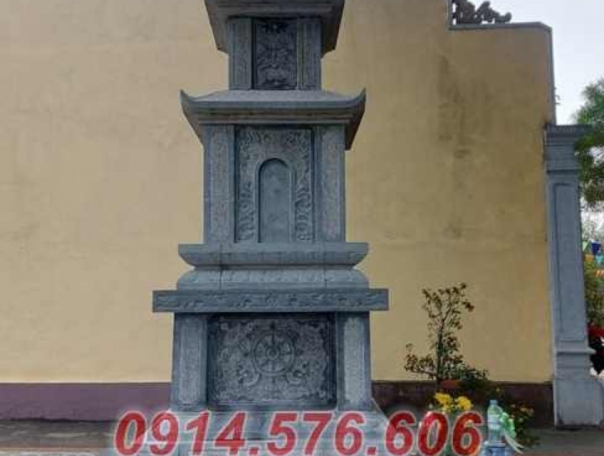 90+ tháp mộ sư bằng đá khối bán thái nguyên