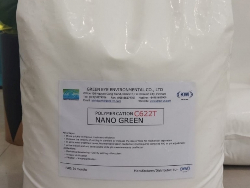 KWI-GREE CUNG CẤP POLYMER NANO GREEN CATION C622T TRONG XLNT