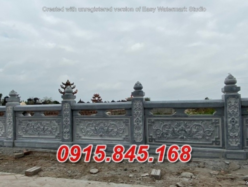 63 tường rào nghĩa trang đá đơn giản đẹp lai châu