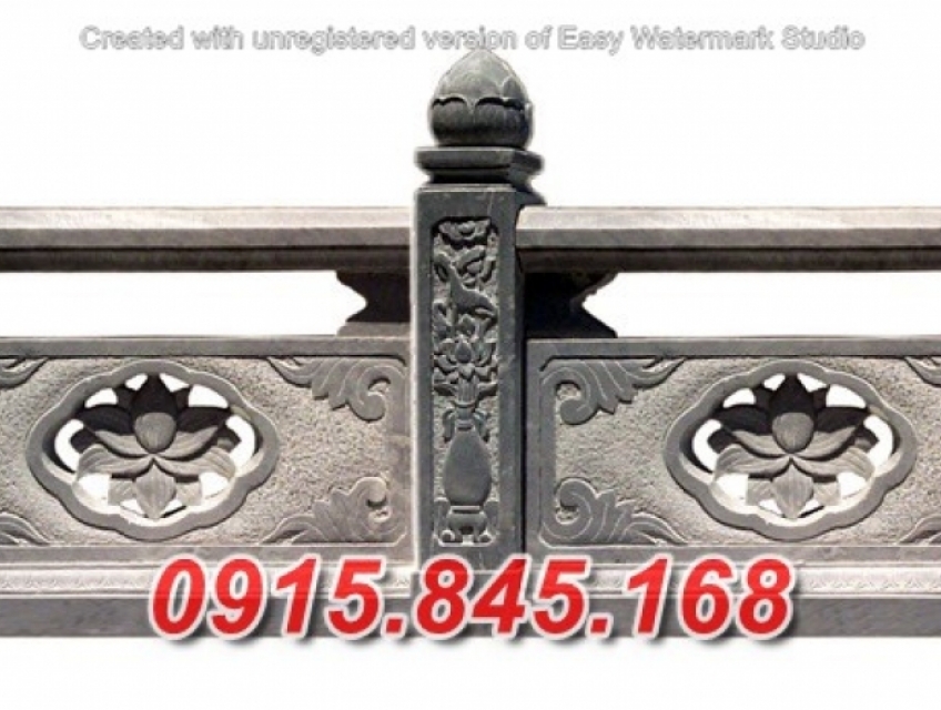 Hàng rào lăng mộ đá xanhtự nhiên đẹp Quảng Bình