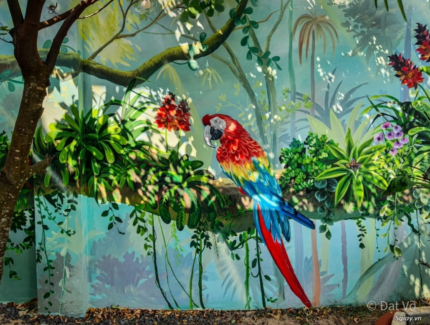 Vẽ Tranh Tường Cà phê, Nội Thất, Ngoài trời, Trường học, Homestay