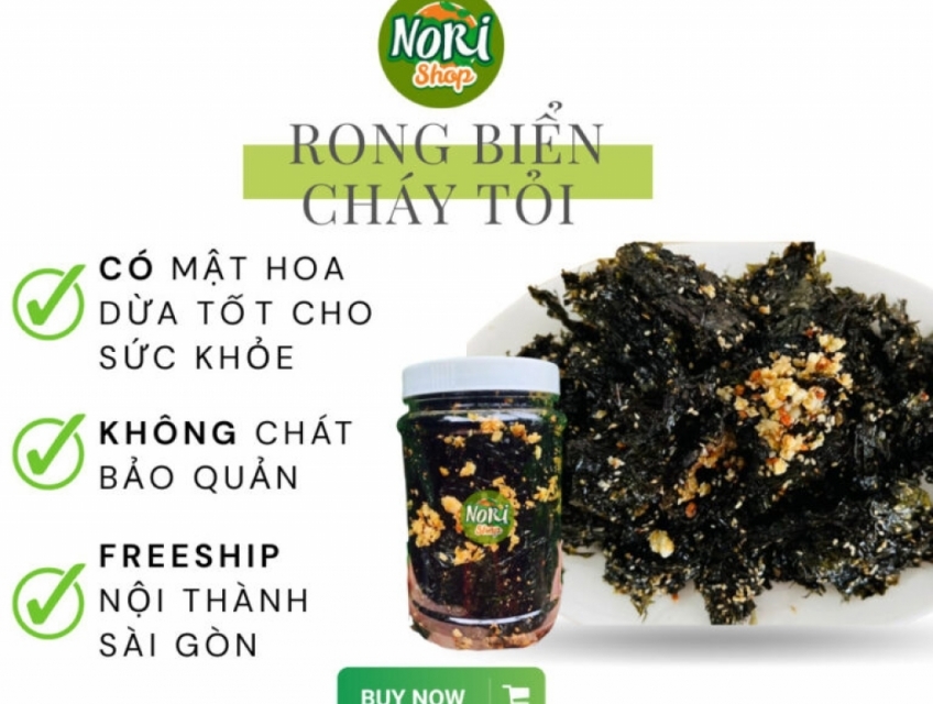Rong biển - giá kho