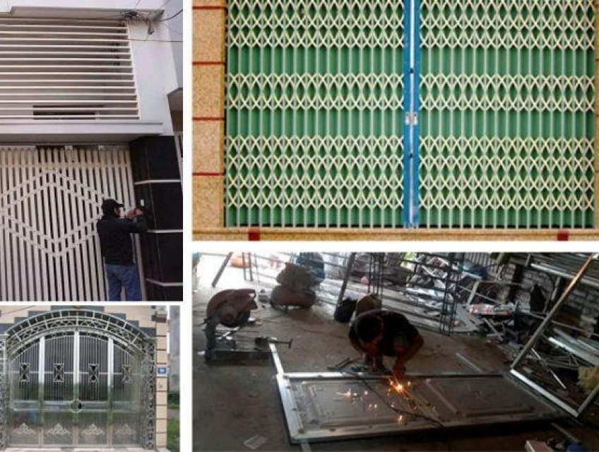 Dịch vụ lắp đặt sửa chữa cửa sắt tại TP.HCM