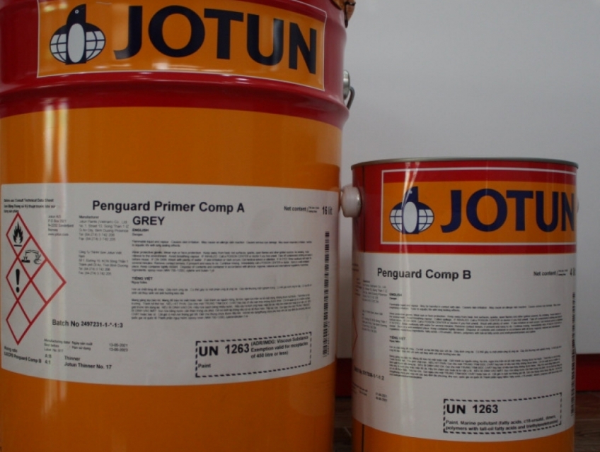 Đại lý bán sơn chống rỉ Jotun Penguard primer màu xám giá rẻ SG