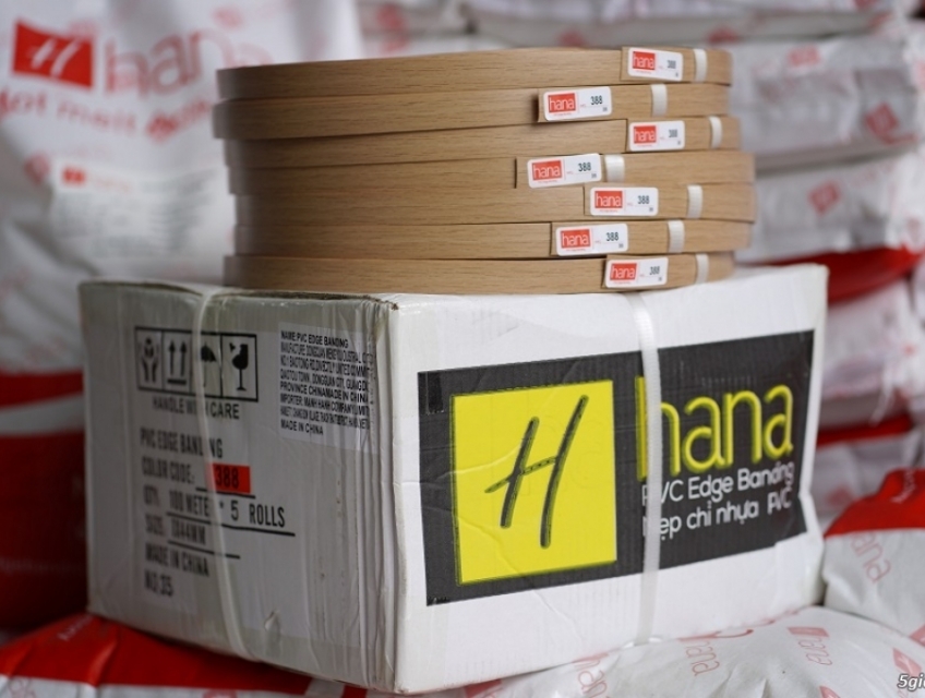 Nẹp chỉ nhựa PVC Hana màu 388