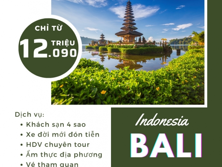 Tour Bali 4N3Đ