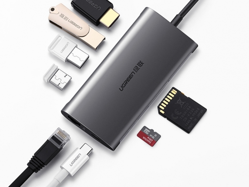 Bán đầu chuyển Ugreen 50538, 8 trong 1, USB-C cho laptop giá tốt