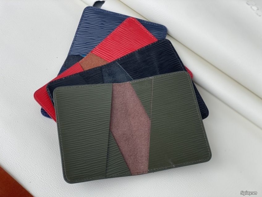 Ví thẻ da b.ò epi sơn cạnh ( giá sỉ không qua trung gian )