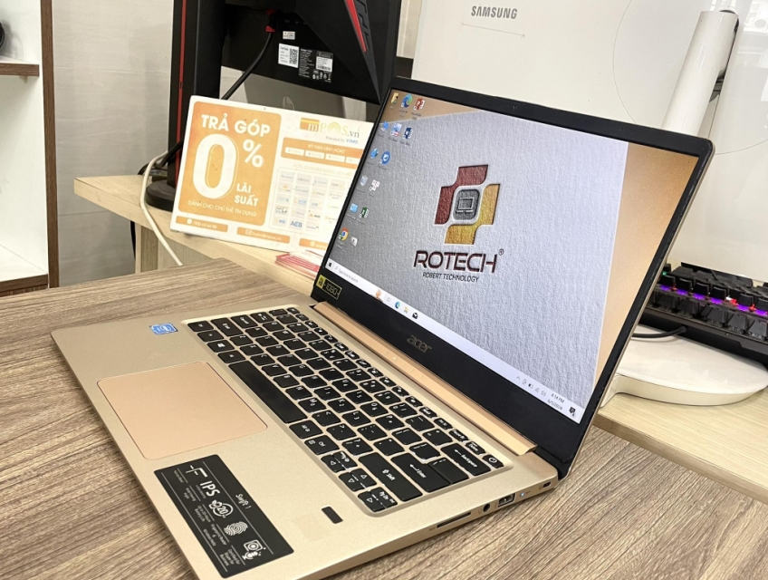 Acer Swift SF114 4GB 14" FHD IPS Pin 5H Đèn phím