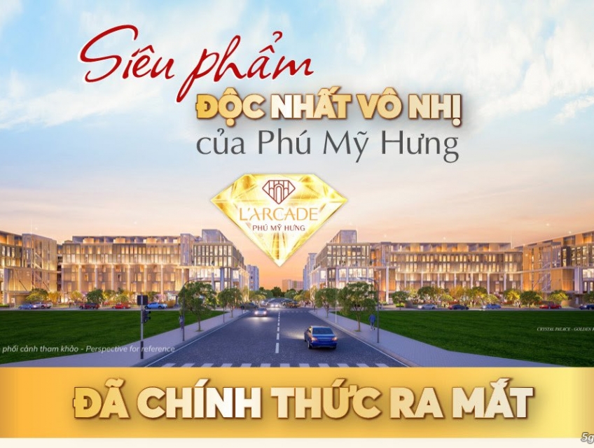 Cập nhật bảng giá và lịch thanh toán dự án L'arcade Phú Mỹ Hưng