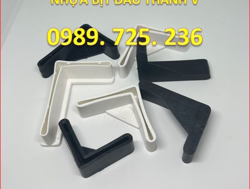 Chuyên sản xuất và phân phối Bịt đầu sắt V, nhựa bịt đầu thanh v.