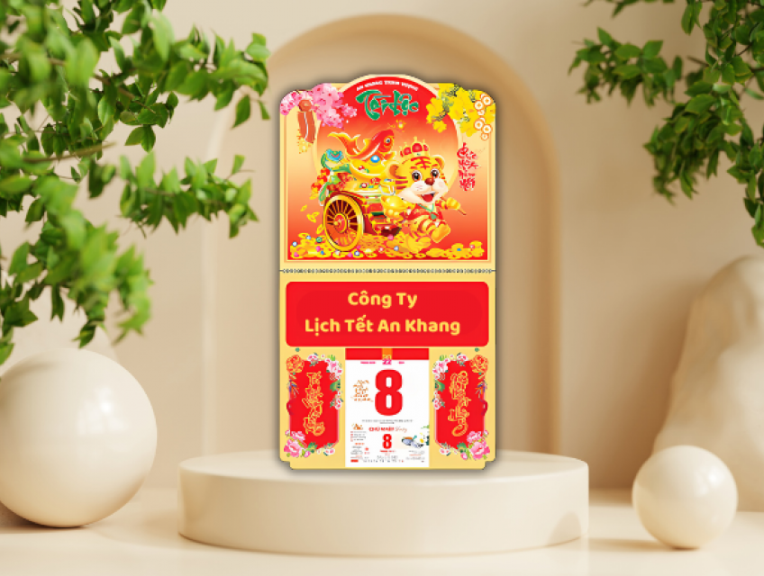 In Lịch Lò Xo Thiết Kế Theo Yêu Cầu