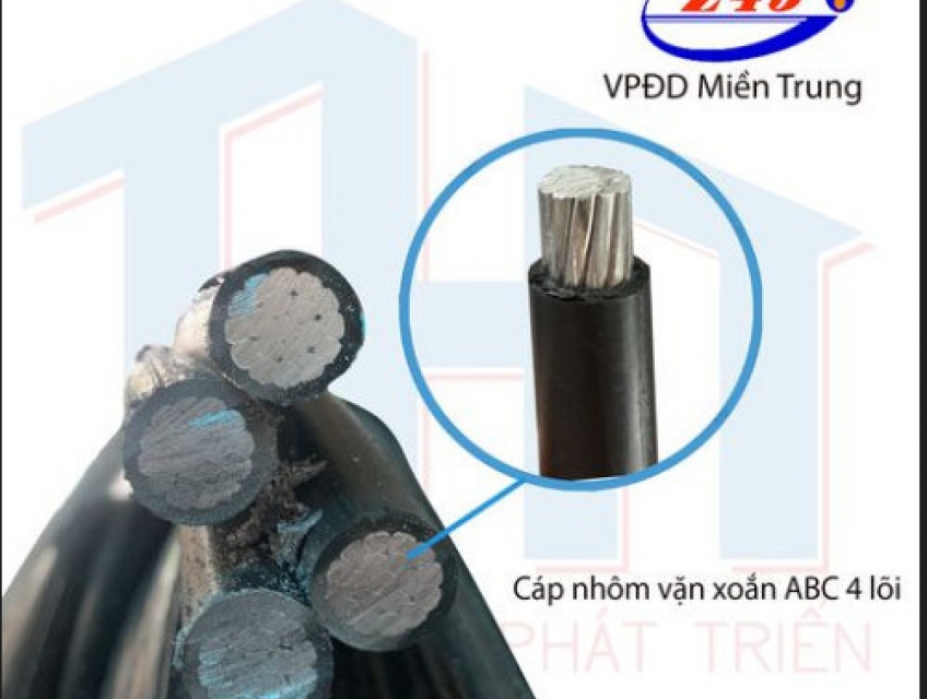Cáp nhôm vặn xoắn ABC Z43- Bộ Quốc Phòng Miền Trung