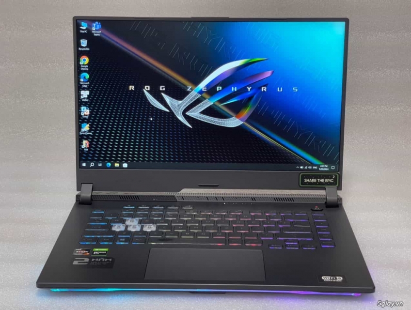 Asus Rog G513 R7-4800H Ram 16GB SSD 512GB GTX1650 144Hz LED RGB