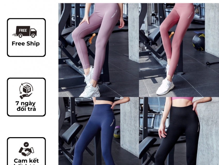 QUẦN LEGGING CẠP CAO SIÊU NÂNG MÔNG