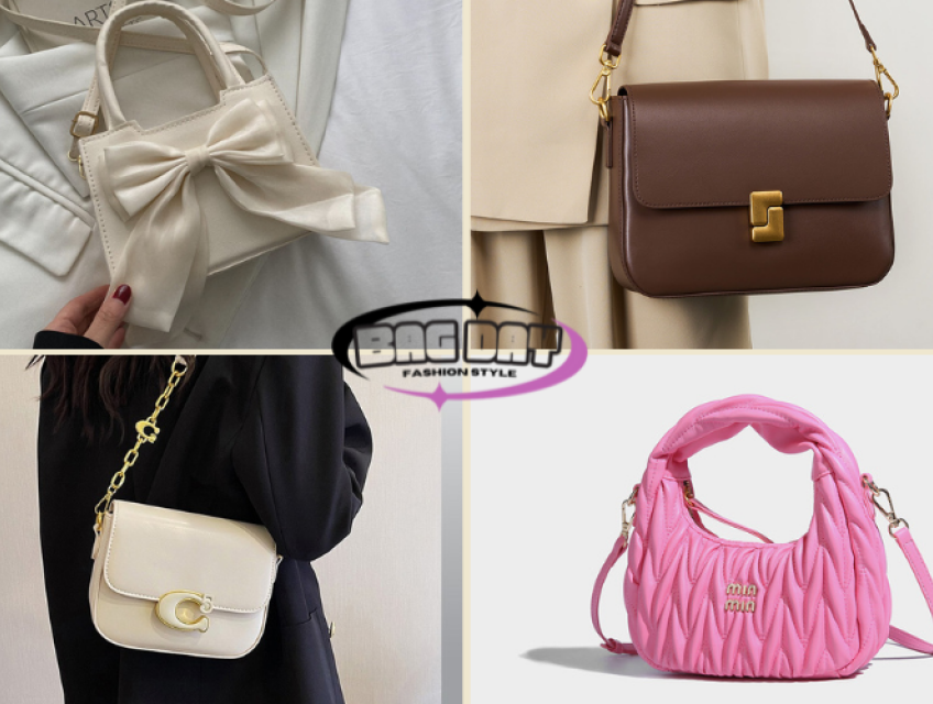 Cách phối màu túi xách nữ chuẩn và hot trend 2024