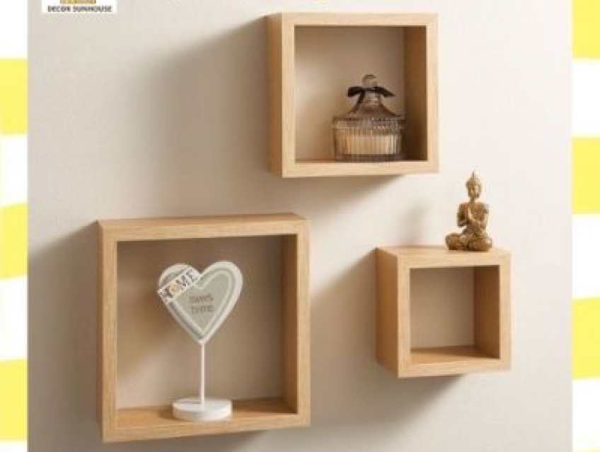 Top 6 mẫu kệ trang trí phòng khách hiện đại