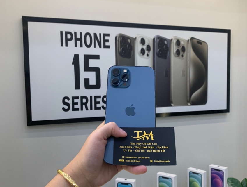 IPHONE 12PROMAX 512GB XANH