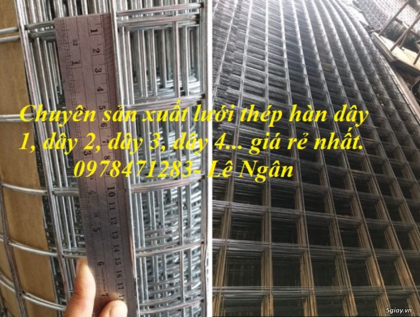 Nơi bán lưới thép hàn D2, lưới thép D3, lưới thép hàn D4 giá rẻ.