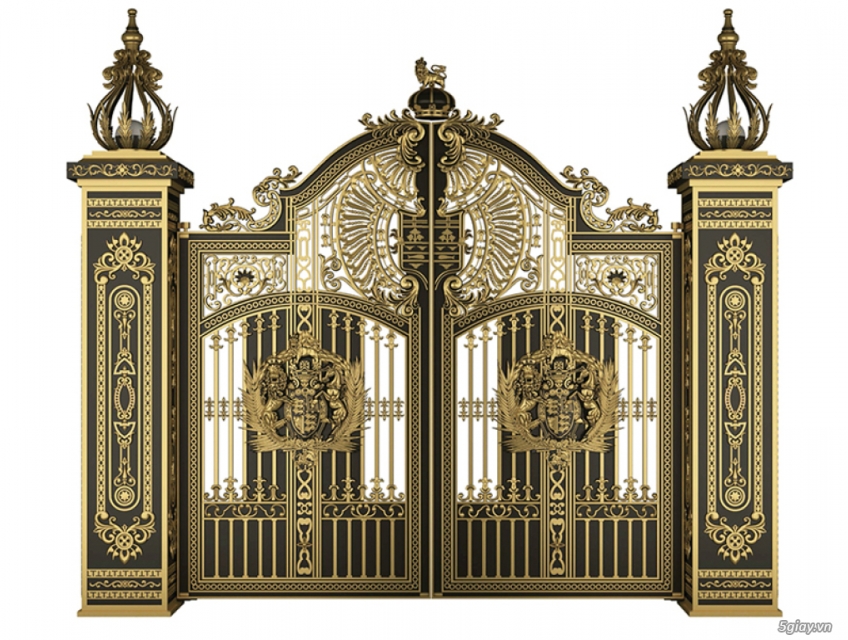 Ý nghĩa họa tiết đối xứng trong cổng nhôm đúc Đệ Nhất Cổng