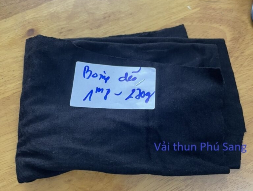 Vải thun Borip Viscose - co giãn 4 chiều