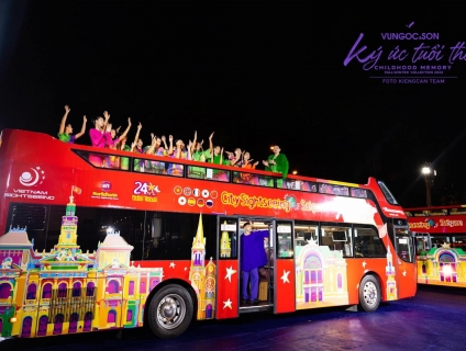 Mua vé Xe buýt 2 tầng Sài Gòn 145k