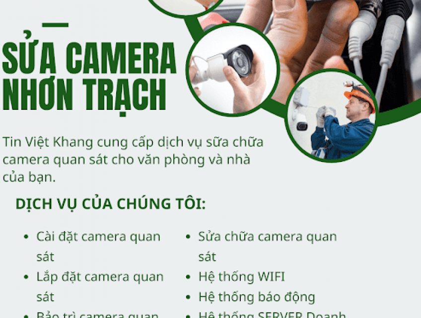 Sửa Camera Nhơn Trạch Đồng Nai - 0918025685 Hiếu