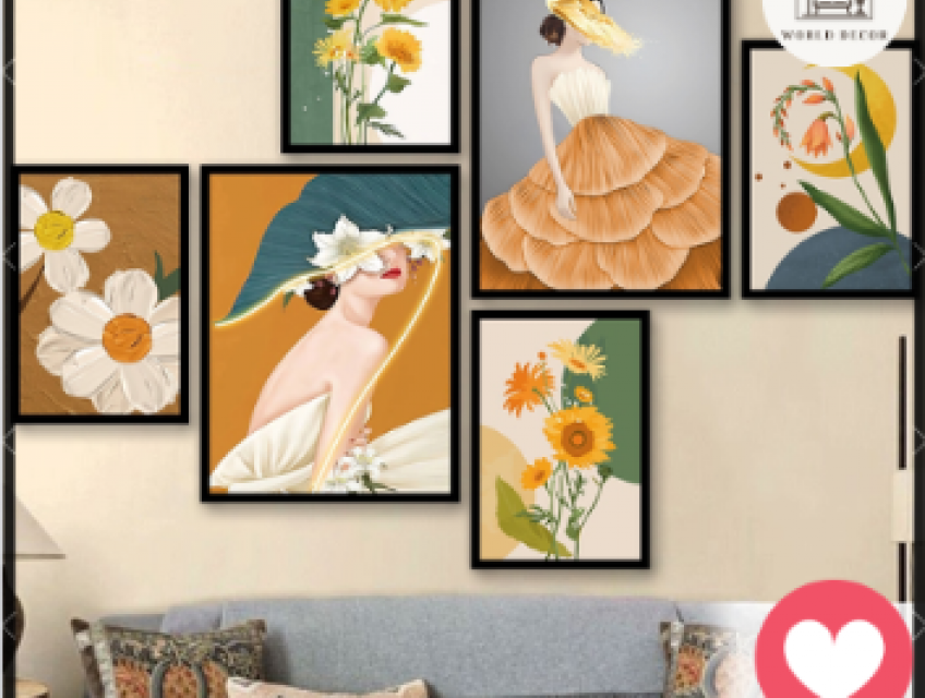 Tranh Treo Tường Decor: Nâng Tầm Không Gian Sống Của Bạn