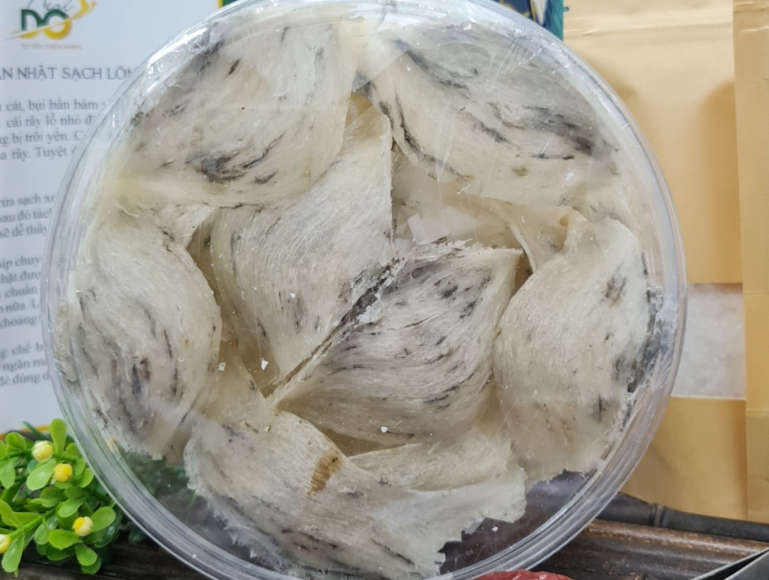 Tổ yến thô ít lông Nestdo 30G-100G , tổ yến thô nguyên tổ đẹp, tổ yến